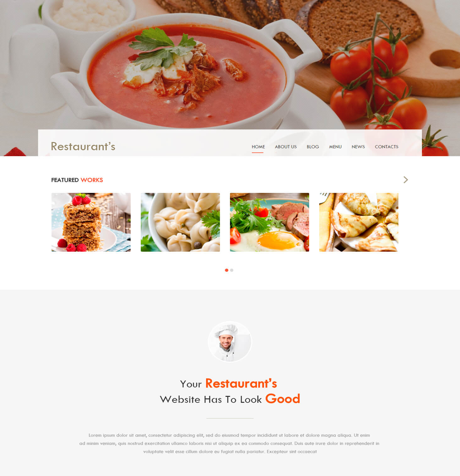 Restaurants HTML5 Template